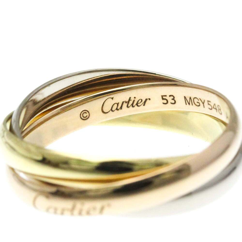 CARTIER Authentic 18k Gold Trinity Ring - Picture 7 of 9
